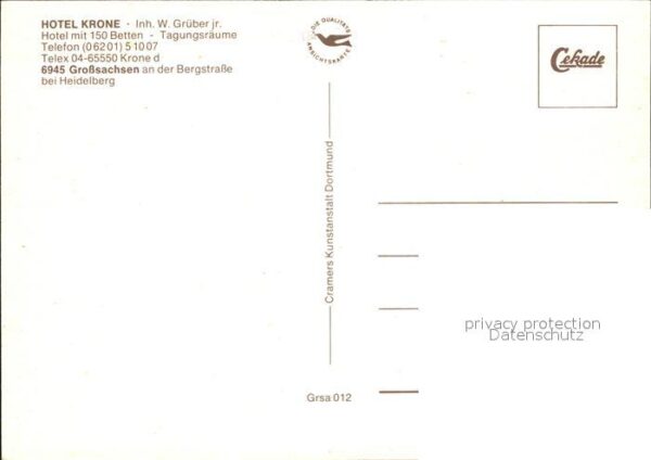 Grosssachsen Hotel Krone – Bild 2