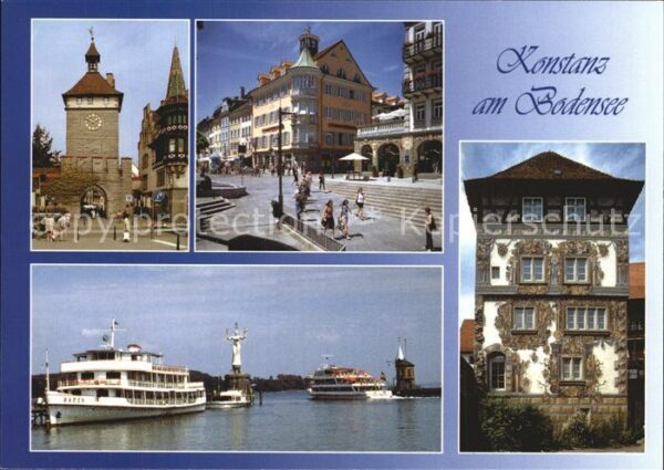 Konstanz Bodensee Schnetztor Marktstätte Hafen Hohes Haus