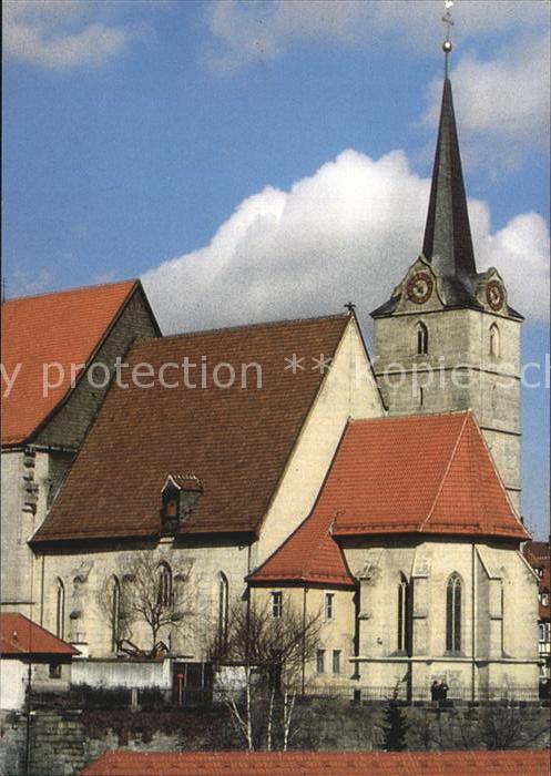 Kronach Oberfranken Stadtpfarrkirche Sankt Johannes