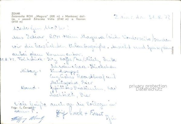 Zdiar Erholungsort – Bild 2