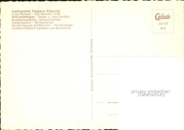 Leichlingen Rheinland Talsperre Diepental – Bild 2