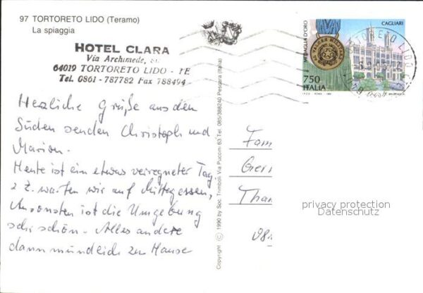 Tortoreto Lido Strand – Bild 2