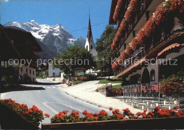Finkenberg Tirol Blick zum Grünberg