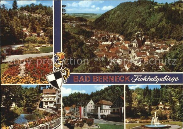 Bad Berneck Stadtansichten Luftbild