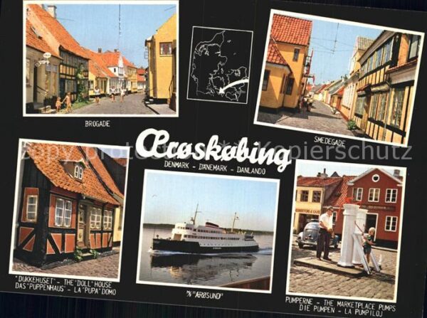 Aeroskobing Brogade Smedegade Marktplatz Puppenhaus