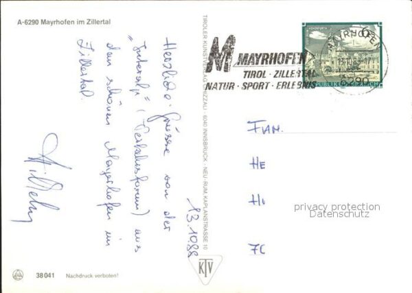 Mayrhofen Zillertal Kirche Gasthof Neue Post – Bild 2