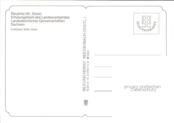 Reudnitz Mohlsdorf Erholungsheim Landeskirchliche Gemeinsc – Bild 2