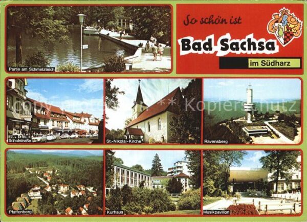 Bad Sachsa Harz Partie am Schmelzteich Schulstraße Niko