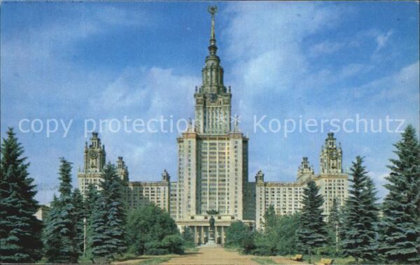Moskau Moscou Lomonosov Universität