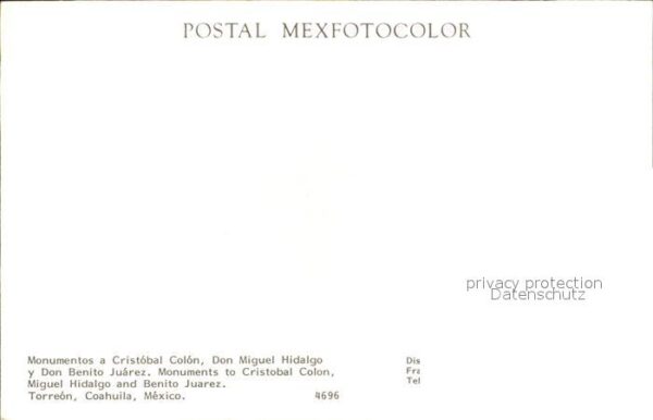 Torreon Coahuila de Zaragoza Denkmäler – Bild 2