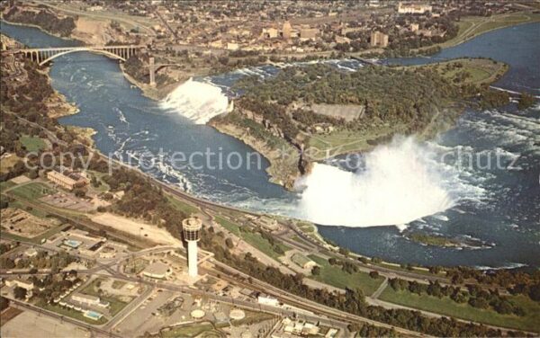 Niagara Falls Ontario Fliegeraufnahme