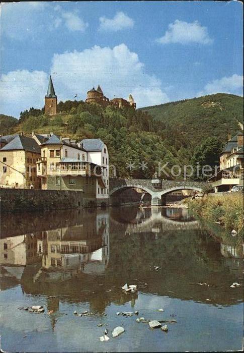 Vianden Pont de L_Our et le Chateau