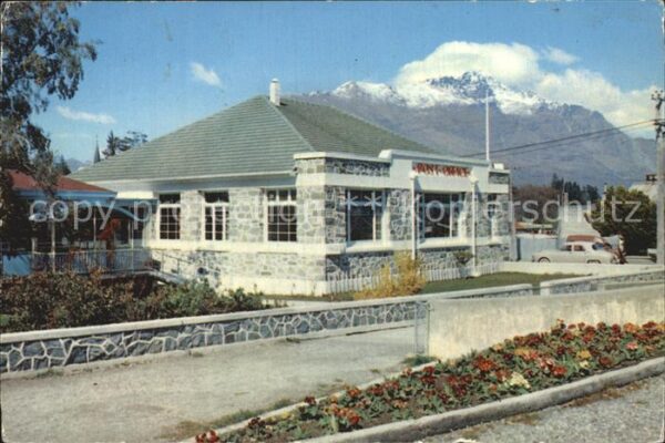 Queenstown Otago Post Office with Cecil Peak