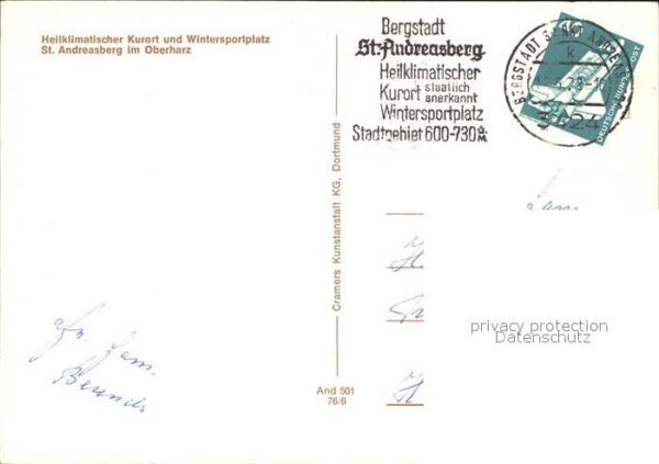 St Andreasberg Harz Fliegeraufnahme – Bild 2