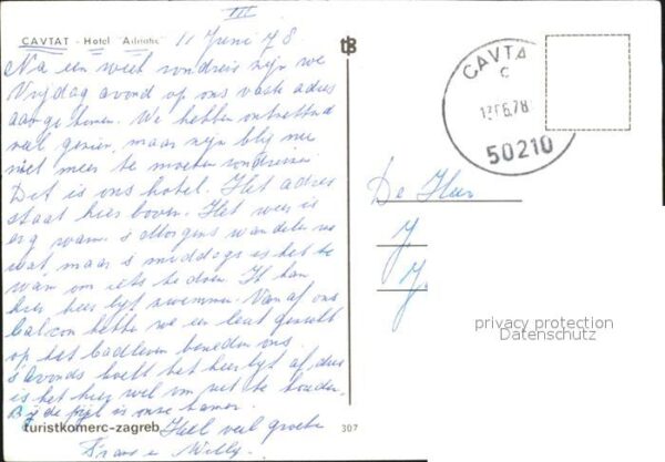 Cavtat Dalmatien Hotel Adriatic – Bild 2