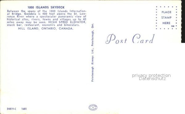 Ontario Canada 1000 Islands New York – Bild 2