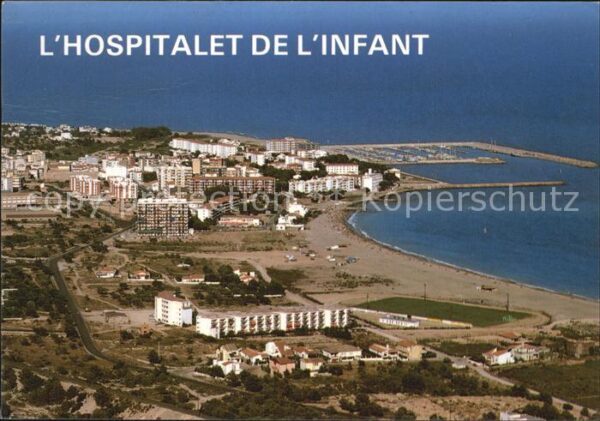 Tarragona Fliegeraufnahme Hospitalet de L_Infant