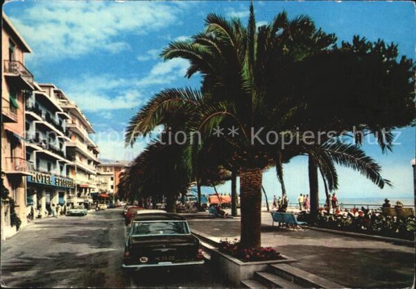 ALASSIO Savona Liguria IT Seepromenade