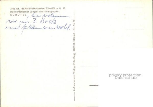 St Blasien Eurotel – Bild 2