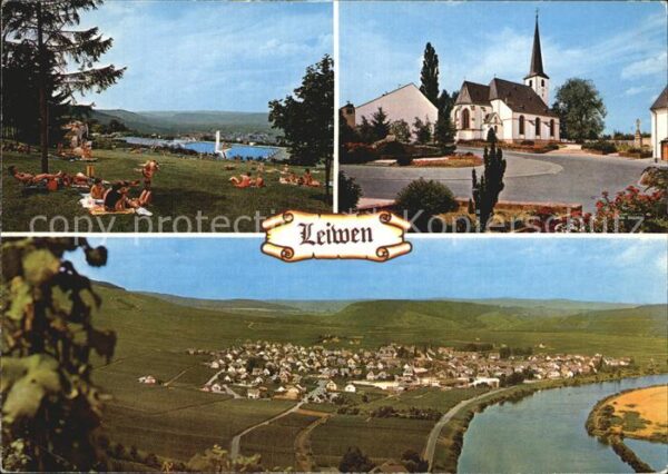 Leiwen Trier-Saarburg Moselpartie Weingegend