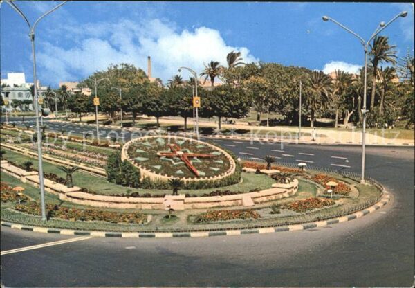 Alexandria Alexandrie Aegypten Flower Clock