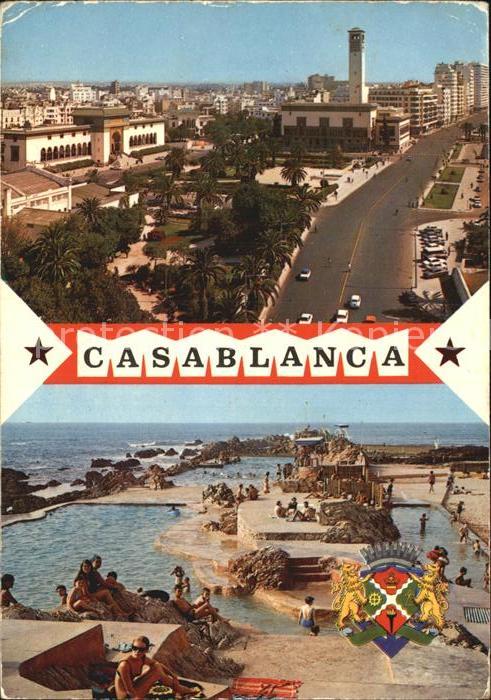 Casablanca Freibad Strassenpartie