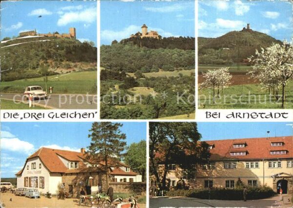 Arnstadt Ilm Drei Gleichen Burgruine Wachsenburg Müh
