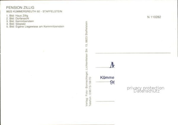 Kuemmersreuth Haus Zillig Kemnitzenstein – Bild 2