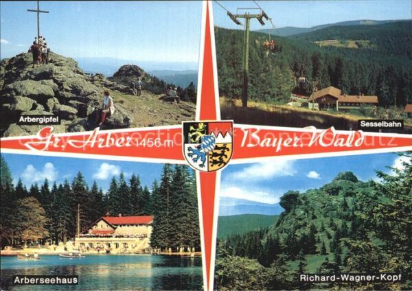 Grosser Arber Gipfel Sesselbahn Arberseehaus Richard-