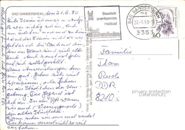 Bad Gandersheim Fliegeraufnahme – Bild 2