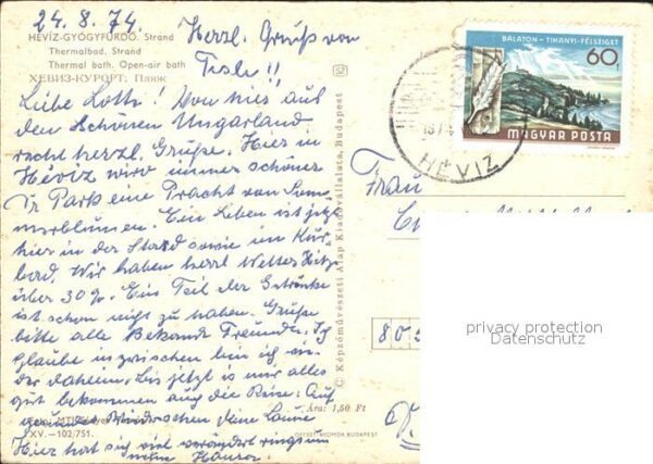 Heviz Strand Thermalbad – Bild 2