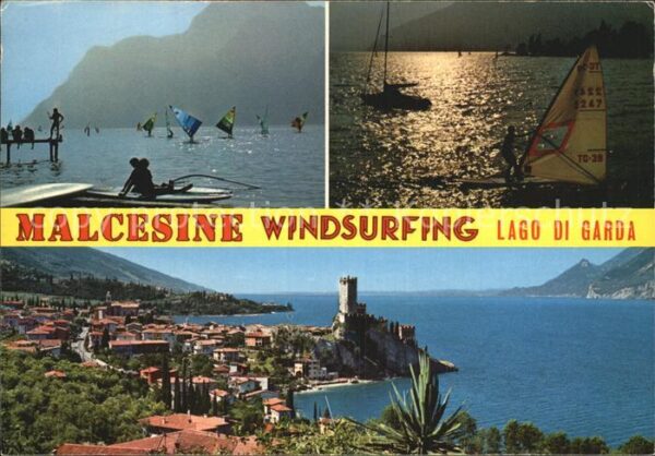 Malcesine Lago di Garda Windsurfing