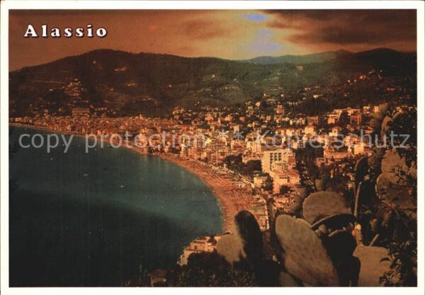 ALASSIO Savona Liguria IT Panorama da Levante