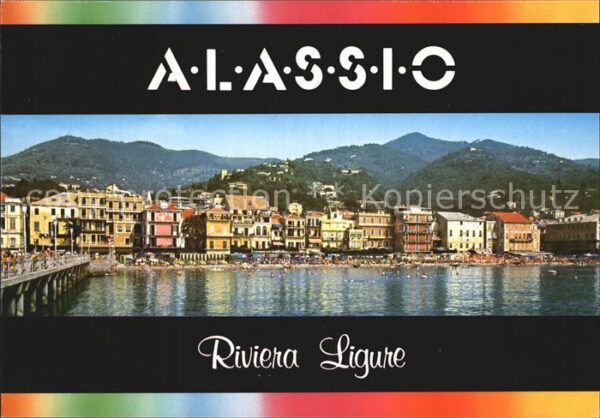 ALASSIO Savona Liguria IT Seepromenade