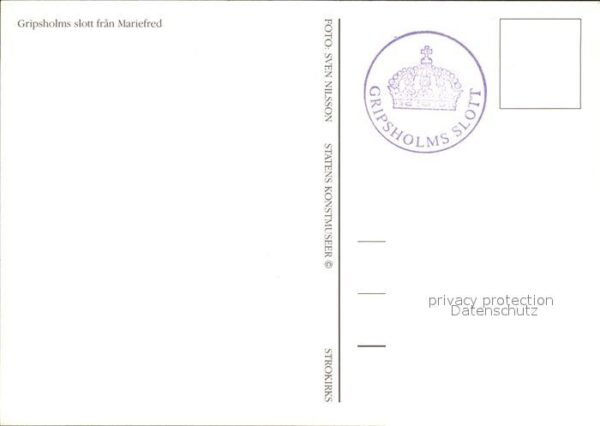 Gripsholms Slott fran Mariefred – Bild 2