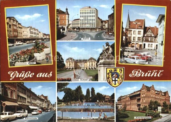 Bruehl Rheinland Stern Markt Kölnstrasse Krankenhaus