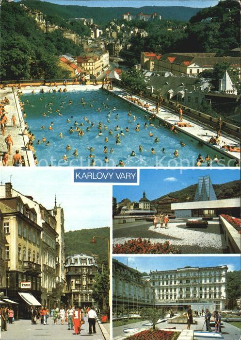 Karlovy Vary Freibad Strassenpartie Minigolf