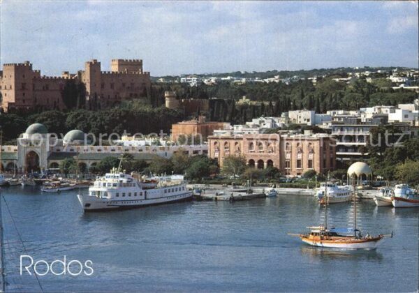 Rhodos Rhodes Aegaeis Hafen