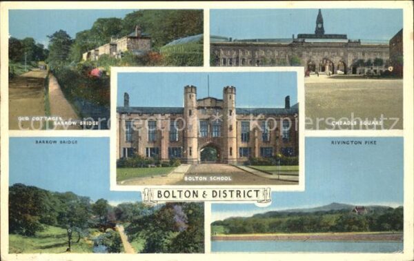Bolton Old Cottages Barrow Bridge Cheadle Squa