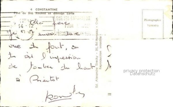 Constantine Algerien Pont de Sidi rochea BArrage Lavie – Bild 2