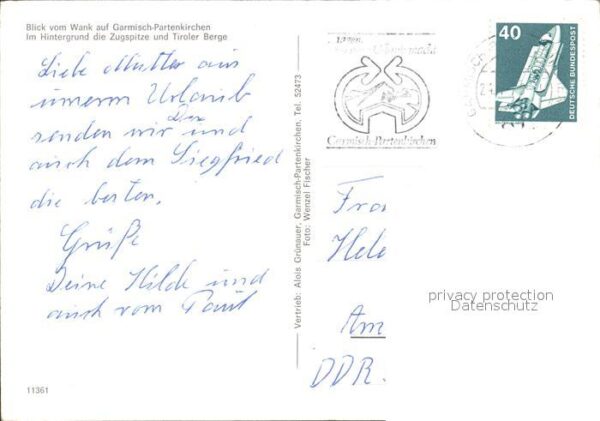 Garmisch-Partenkirchen Zugspitze Seilbahn – Bild 2