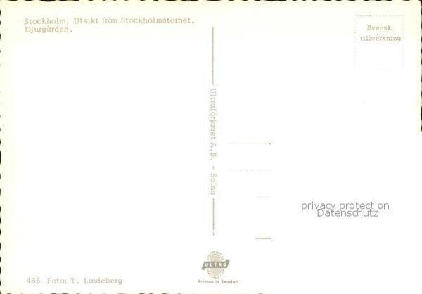 Stockholm Stockholmstornet Djurgarden – Bild 2