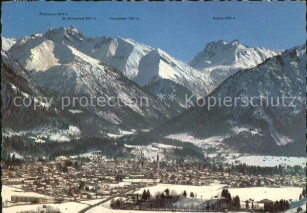 Oberstdorf Kratzer Öfnerspitze