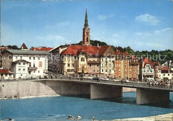 Bad Toelz Marienstift Isarbrücke