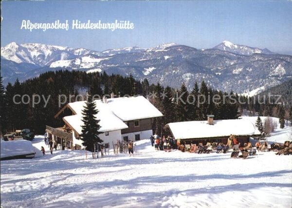 Reit Winkl Alpengasthof Hindenburghütte