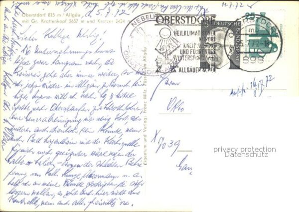 Oberstdorf Gr Krottenkopf Kratzer – Bild 2