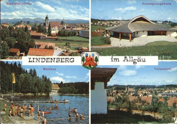 Lindenberg Allgaeu Stadtpfarrkirche Aussegnungshalle Walds