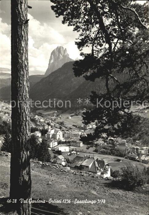 Val Gardena Ortisei Sassolungo