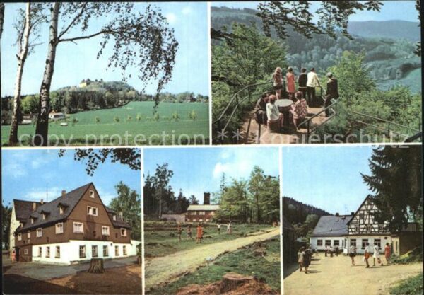 Chemnitz Schloss Augustusburg Gasthof Goldener H