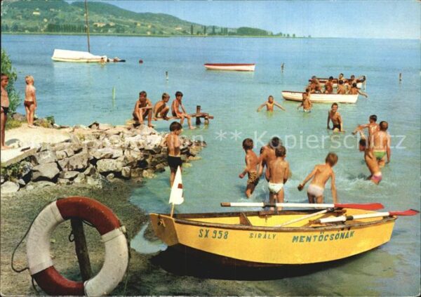 Balaton Plattensee Boot Strand